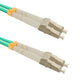 Qoltec 54076 InfiniBand og fiberoptisk kabel 2 m LC Turkisfarve