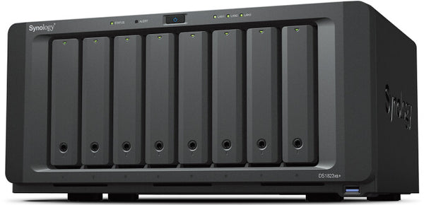Synology DiskStation DS1823XS+ NAS & lagringsserver Tower Ryzen Embedded V1780B 8 GB DDR4 0 TB DiskStation Manager Sort