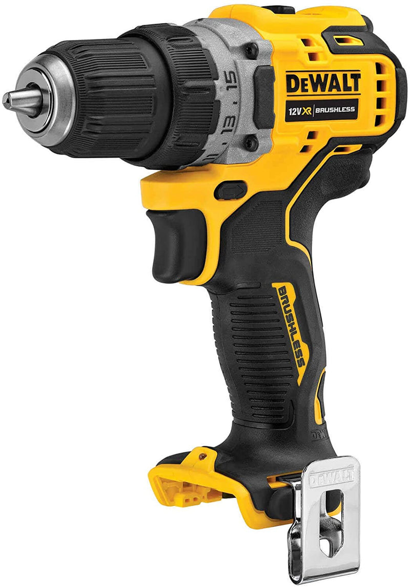 DeWALT DCD701N-XJ elektrisk skruetrækker & slagbor Sort, Gul