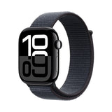 Apple Watch Series 10 OLED 46 mm Digital 416 x 496 pixel Berøringsskærm 4G Sort Wi-Fi GPS (satellit)