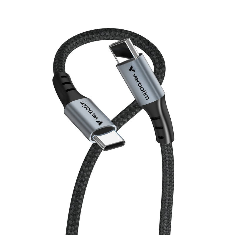Verbatim 31845 USB-kabel USB 2.0 1,2 m USB C 0,48 Gbit/sek. 100 W Sort