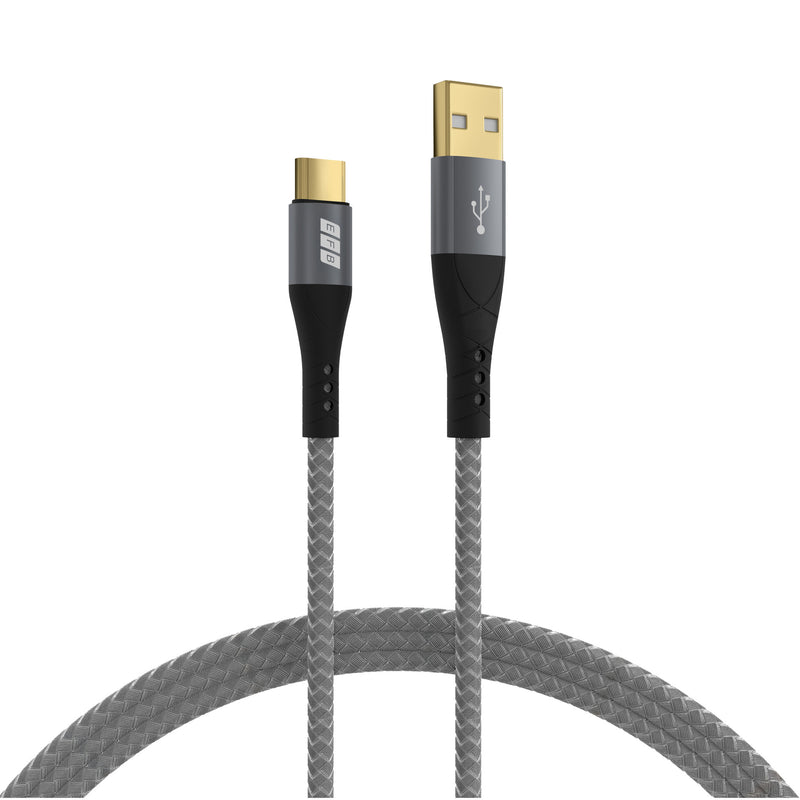 EFB Elektronik USB-AC-00002 USB-kabel USB 2.0 1 m USB A USB C 0,48 Gbit/sek. 60 W Sort, Grå