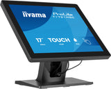 iiyama ProLite T1721MSC-B3 computerskærm 43,2 cm (17") 1280 x 1024 pixel SXGA Berøringsskærm Bordplade Sort