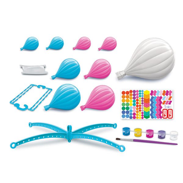 4M Paint Your Own Hot Air Balloons Mobile
