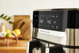 Tefal Dual Easy Fry & Grill EY905D Dobbelt 8,3 L Enkeltstående 2700 W Varmluftsteger Rustfrit stål