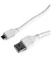 Gembird CCP-MUSB2-AMBM-W-1M USB-kabel USB 2.0 USB A Micro-USB B Hvid