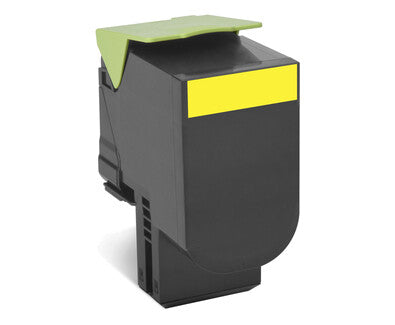 Lexmark 702XY tonerpatron 1 stk Original Gul
