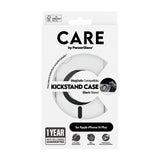 PanzerGlass CARE™ by ® Case Transparent m. Sort Kickstand & MagSafe iPhone 16 Plus