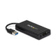 StarTech.com USB32DP4K USB grafisk adapter 3840 x 2160 pixel Sort