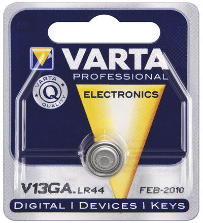 Varta LR44/AG13/V13 GA (4276) 1BL Engangsbatteri SR44 Alkaline