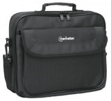Manhattan 439985 taske og etui til laptop 35,8 cm (14.1") Mappe Sort