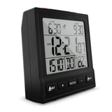 Mebus 25581 vækkeur Digital alarmur Sort