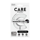 PanzerGlass CARE™ by ® Case Transparent m. Sølv Kickstand & MagSafe iPhone 16 Plus