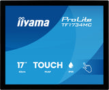 iiyama ProLite TF1734MC-B8X computerskærm 43,2 cm (17") 1280 x 1024 pixel SXGA LCD Berøringsskærm Bord Sort