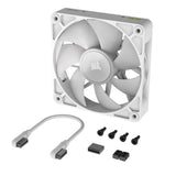 Corsair iCUE LINK RX120 RGB Computerkabinet Ventilator 12 cm Hvid 1 stk