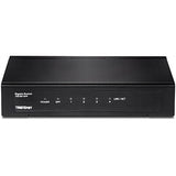 Trendnet TEG-S51SFP netværksswitch Ikke administreret Gigabit Ethernet (10/100/1000) Sort
