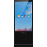 Viewsonic EP5542T skilte display Totem design 139,7 cm (55") LED 450 cd/m² 4K Ultra HD Sort Berøringsskærm Android 8.0