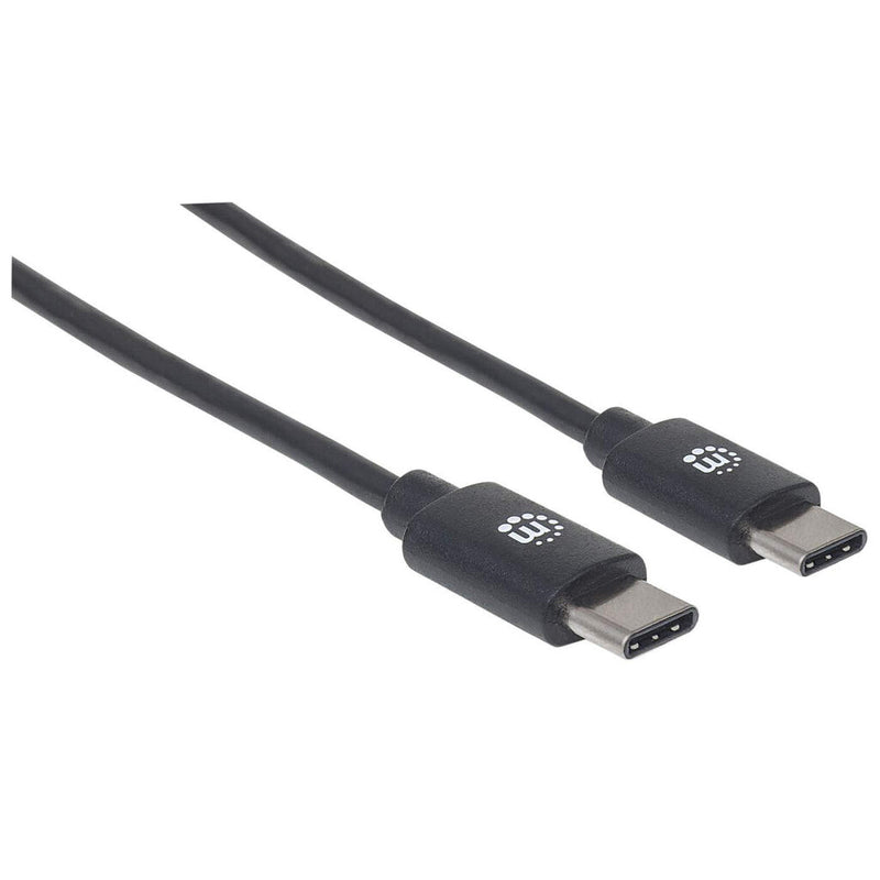 Manhattan 353342 USB-kabel USB 2.0 1 m USB C 0,48 Gbit/sek. Sort