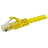 StarTech.com N6PATC150CMYL netværkskabel Gul 1,5 m Cat6 U/UTP (UTP)