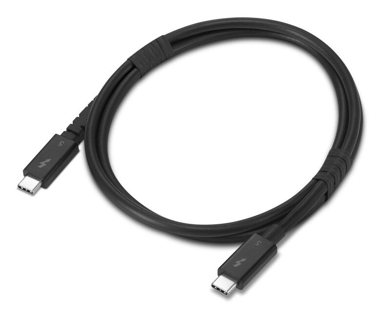 Lenovo 4X91U94411 Thunderbolt kabel 1 m 80 Gbit/sek. Sort