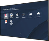 Viewsonic CDE8631-1C skilte display Digital fladpaneldisplay 2,18 m (86") LCD Wi-Fi 500 cd/m² 4K Ultra HD Sort Indbygget processer Android 14 24/7