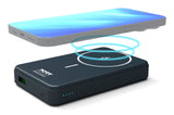 Port Designs 907005 powerbank Lithium polymer (LiPo) 10000 mAh Trådløs opladning Sort