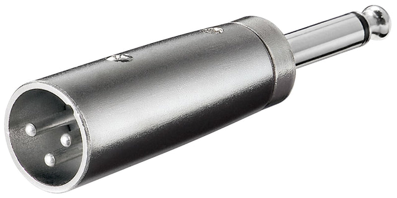 Goobay 27452 kabel kønsskifter XLR 6.35 mm Sølv