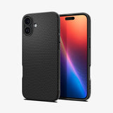 Spigen Liquid Air mobiltelefon etui 15,5 cm (6.1") Cover Sort