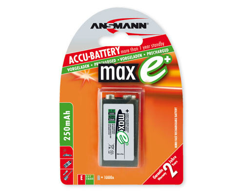 Ansmann 2500mAh AA maxE plus E-Block Nikkel-Metalhydrid (NiMH)