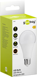 Goobay 65389 LED-lampe Varm hvid 3000 K 15 W E27 E