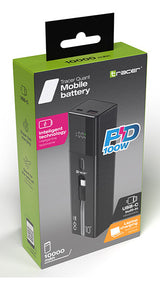 Tracer Quant Lithium-Ion (Li-Ion) 10000 mAh Sort