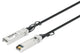Intellinet 508445 InfiniBand og fiberoptisk kabel 3 m SFP+ Sort, Sølv