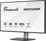 iiyama ProGraphic HB3201UHSNP-B1 computerskærm 80 cm (31.5") 3840 x 2160 pixel 4K Ultra HD Sort