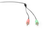 Digitus DA-12202 hovedtelefoner/headset Ledningsført Kontor/Callcenter Sort