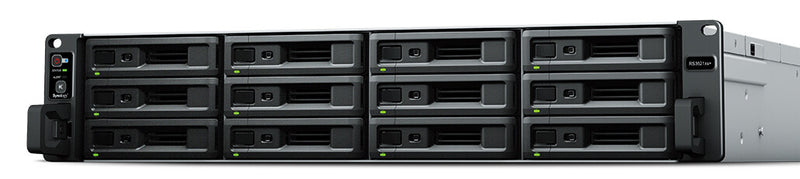 Synology RackStation RS3621XS+ NAS & lagringsserver Stativ (2U) Intel® Xeon® D-1541 8 GB DDR4 Sort