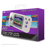 dreamGEAR My Arcade Gamer V Classic (220 in 1) Gray & Purple