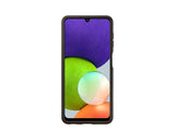 Samsung EF-QA225TBEGEU mobiltelefon etui 16,3 cm (6.4") Cover Sort