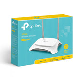 TP-Link TL-MR3420 trådløs router Hurtigt ethernet Enkelt band (2,4 GHz) Sort, Hvid