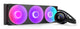 NZXT Kraken Plus 360 RGB Processor Alt-i-en væskekøler Sort 1 stk