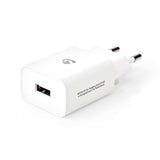 Nedis WCHAU242AWT oplader til mobil enhed Universel Hvid Vekselstrøm Indendørs