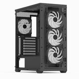 Aerocool D501A Midi Tower Sort, Træ