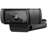 Logitech HD Pro C920 webcam 1920 x 1080 pixel USB 2.0 Sort