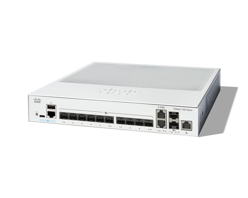 Cisco Catalyst C1300-12XS netværksswitch Administreret L2/L3 Grå