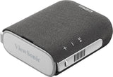 Viewsonic M1XE dataprojekter Projektor med kort projiceringsafstand LED WVGA (854x480) Sort, Sølv