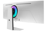 Samsung G95SC computerskærm 124,5 cm (49") 5120 x 1440 pixel Dual QHD OLED Sølv