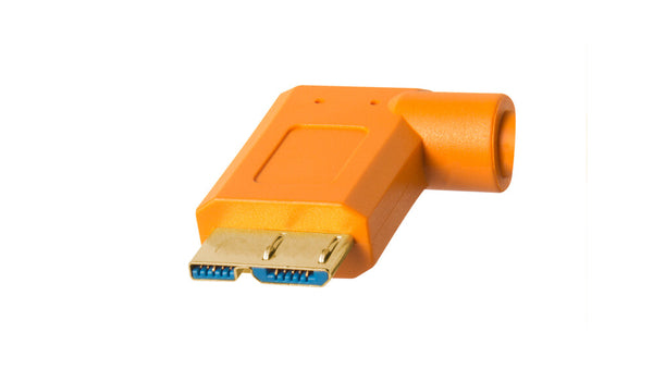 Tether Tools CU61RT15-ORG USB-kabel USB 3.2 Gen 1 (3.1 Gen 1) 4,6 m USB A Micro-USB B 5 Gbit/sek. Orange