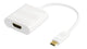 Deltaco USBC-HDMI1 videokabel adapter 0,1 m USB Type-C HDMI Hvid