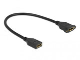 DeLOCK 87099 DisplayPort kabel 0,3 m Sort
