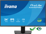 iiyama ProLite X2492HSU-B1 computerskærm 60,5 cm (23.8") 1920 x 1080 pixel Fuld HD LED Sort