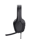 Trust GXT 417 Zirox Headset Ledningsført Spil Sort